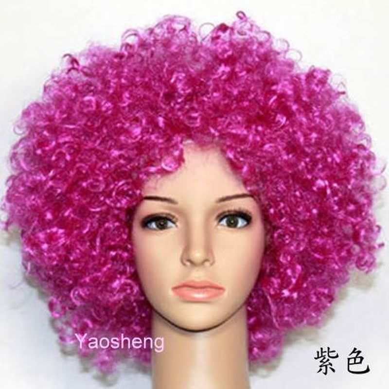 YB-2316D  紫色假髮