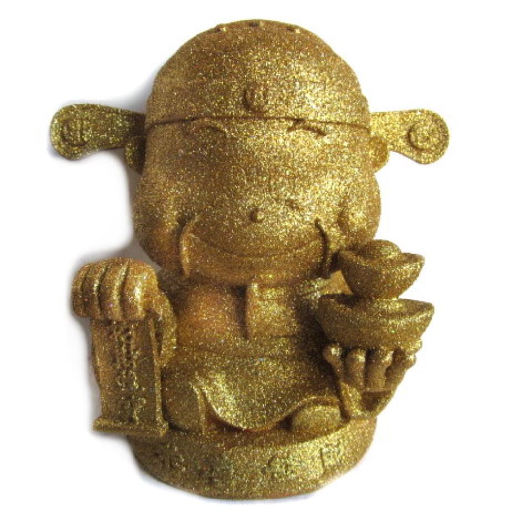 金蔥陶瓷財神擺飾