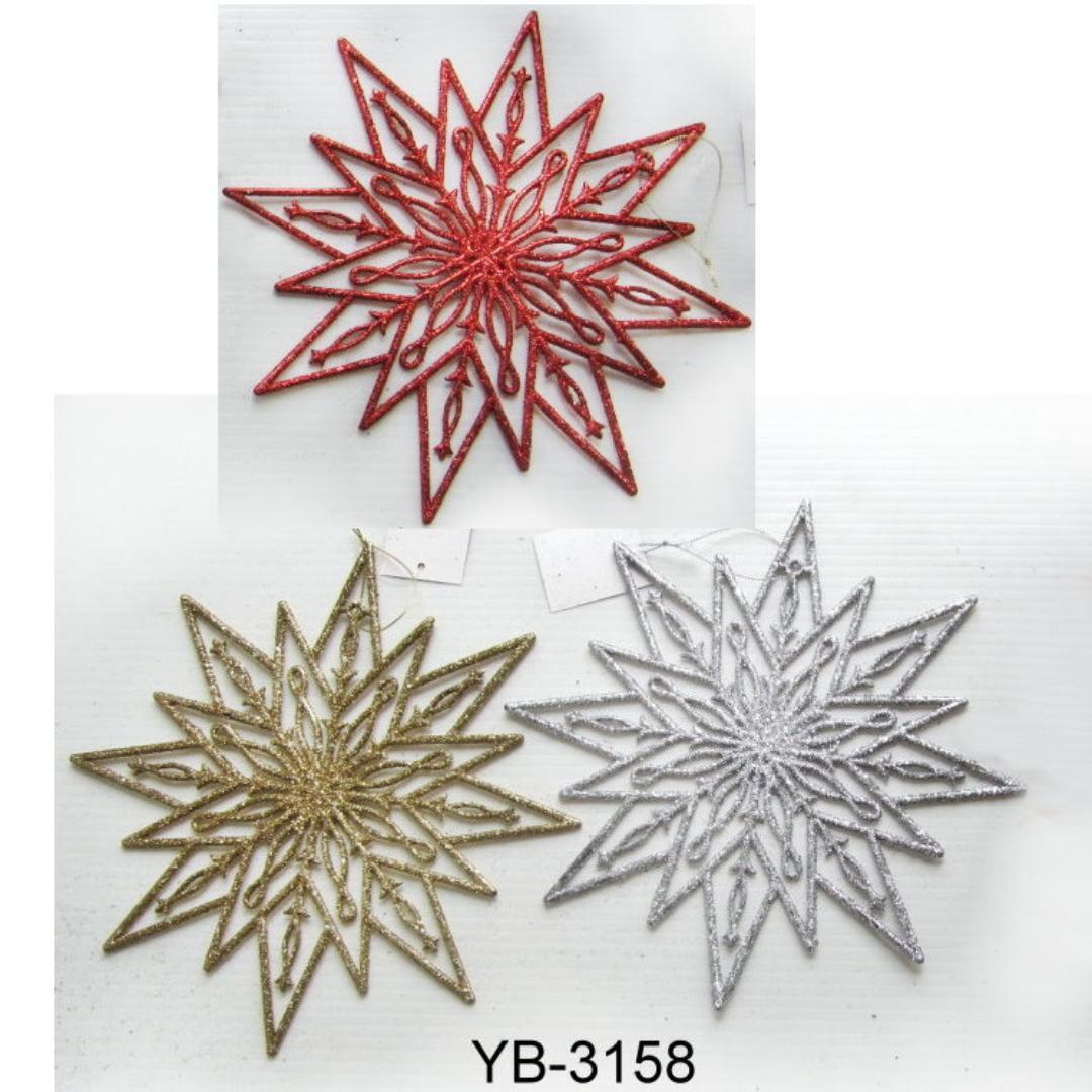 YB-3158 平面太陽多角星吊飾