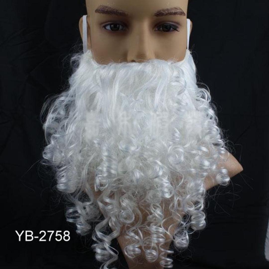 YB-2758 聖誕老公公 捲毛鬍鬚