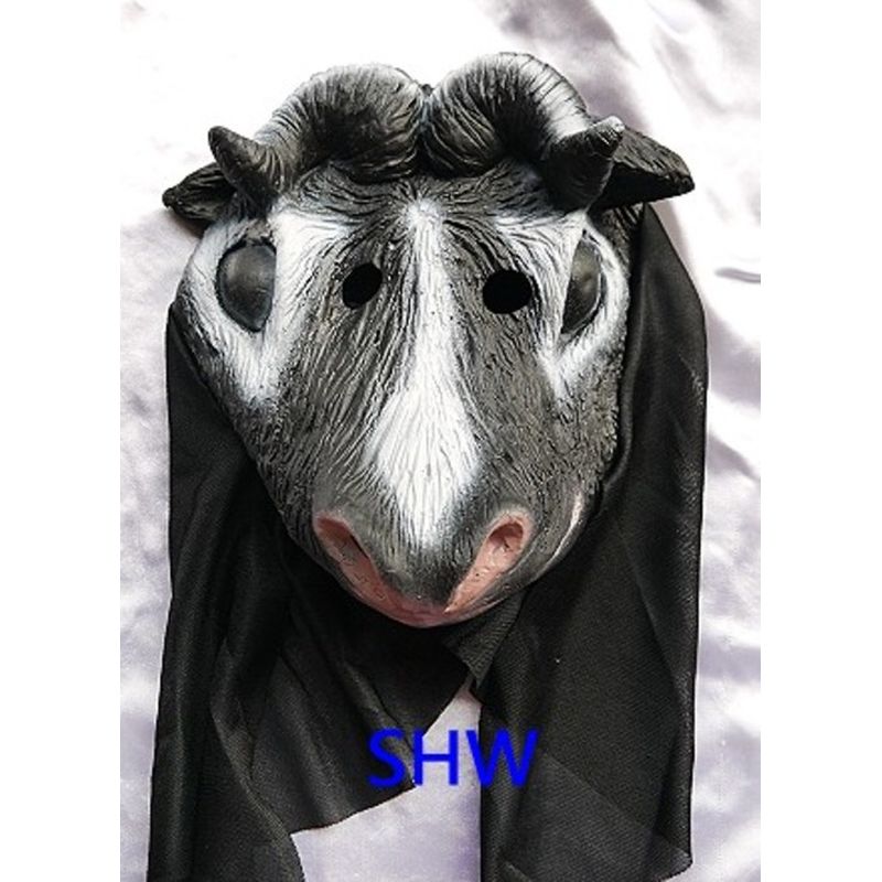 YB-2725 動物軟膠小羊面具