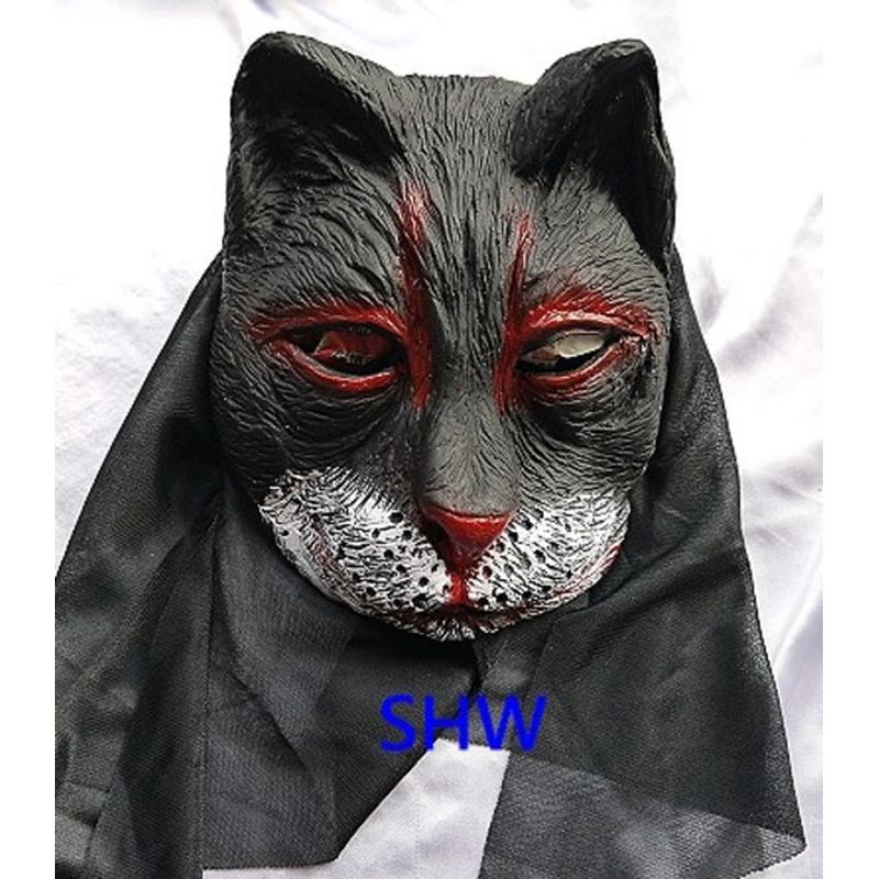 YB-2725 動物軟膠貓咪面具