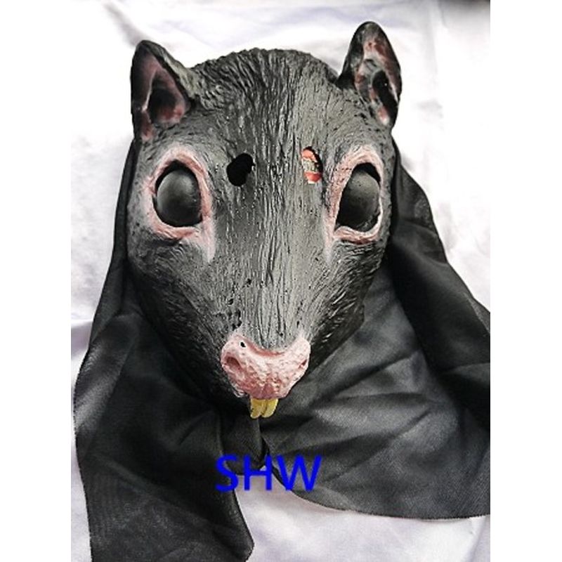 YB-2725 動物軟膠老鼠面具