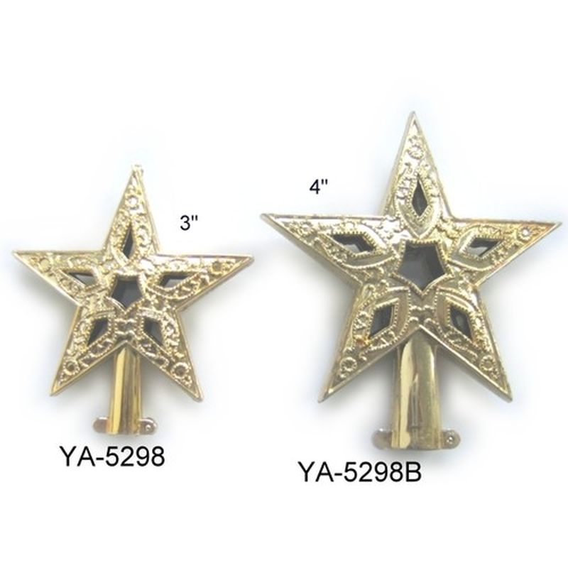 YA-5298  3"樹頂星 4"樹頂星