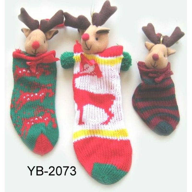 YB-2073 麋鹿聖誕襪