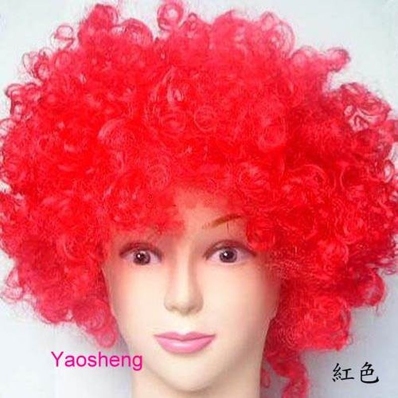 YB-2316R  紅色假髮