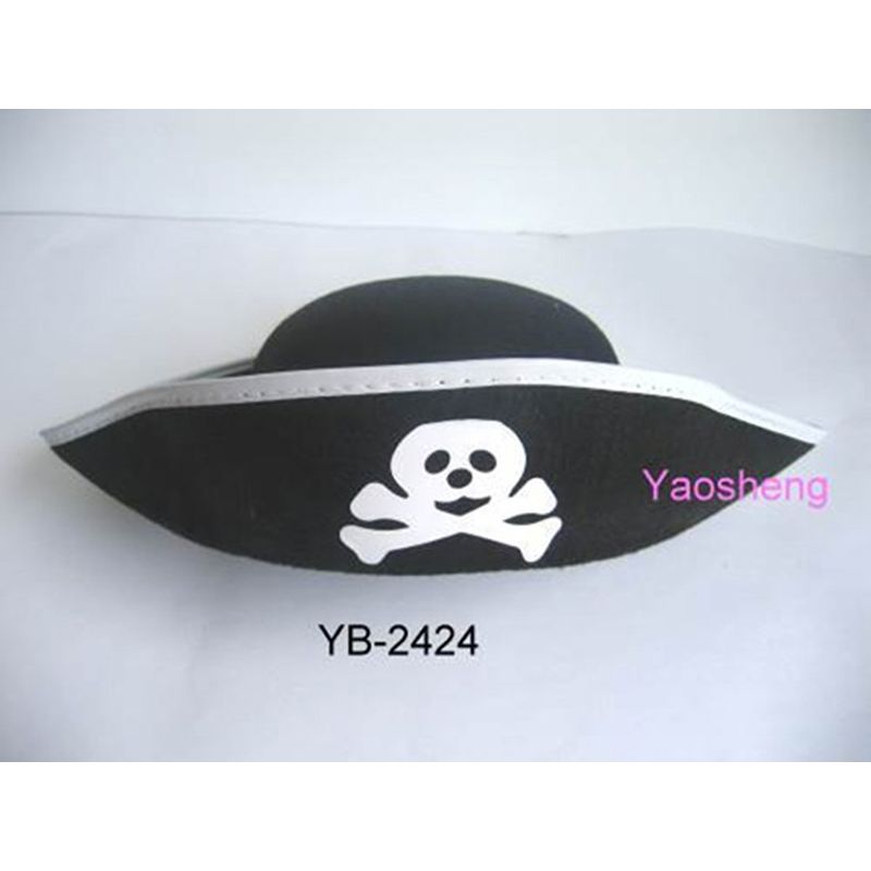 YB-2424 白邊海盜帽