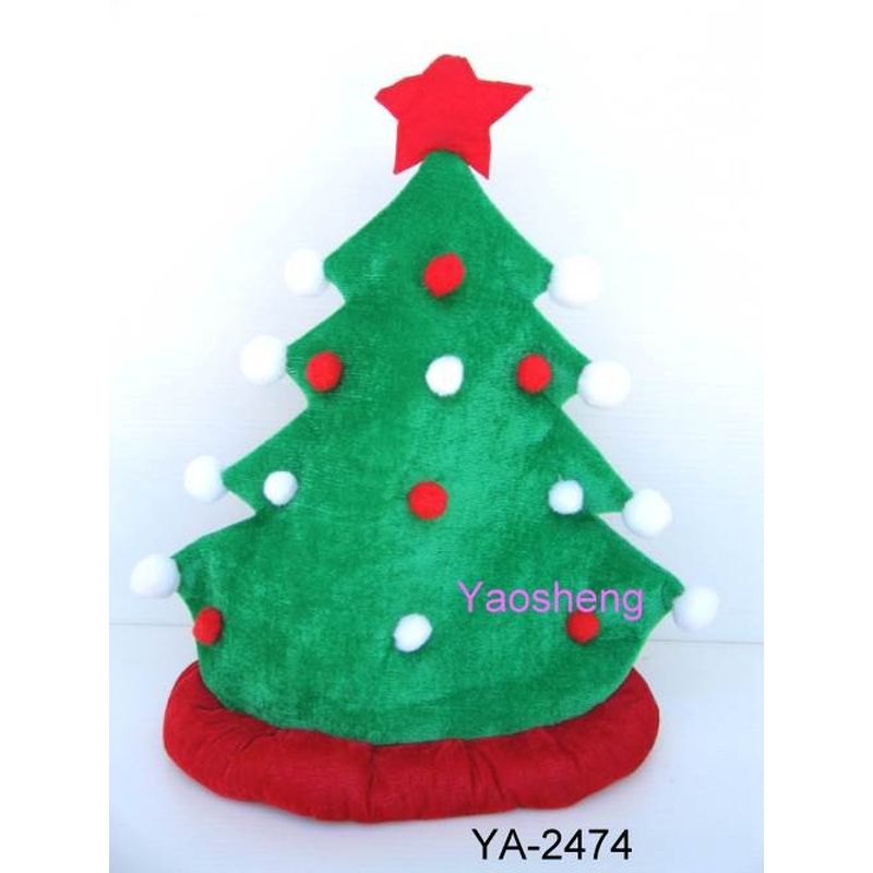 YB-2474  聖誕樹帽子